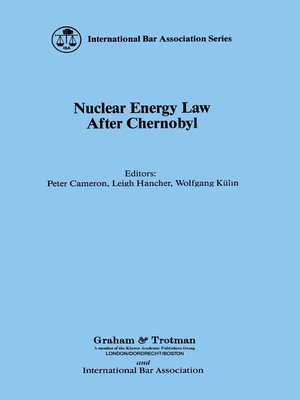 cover image of Nuclear Energy Law after Chernobyl